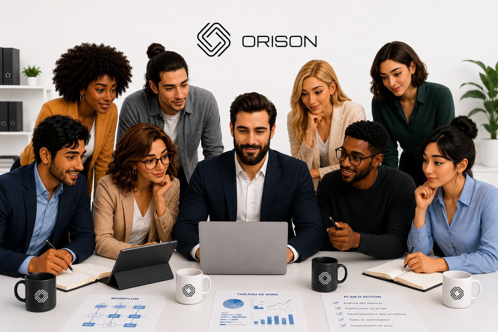L'équipe ORISON réunie
